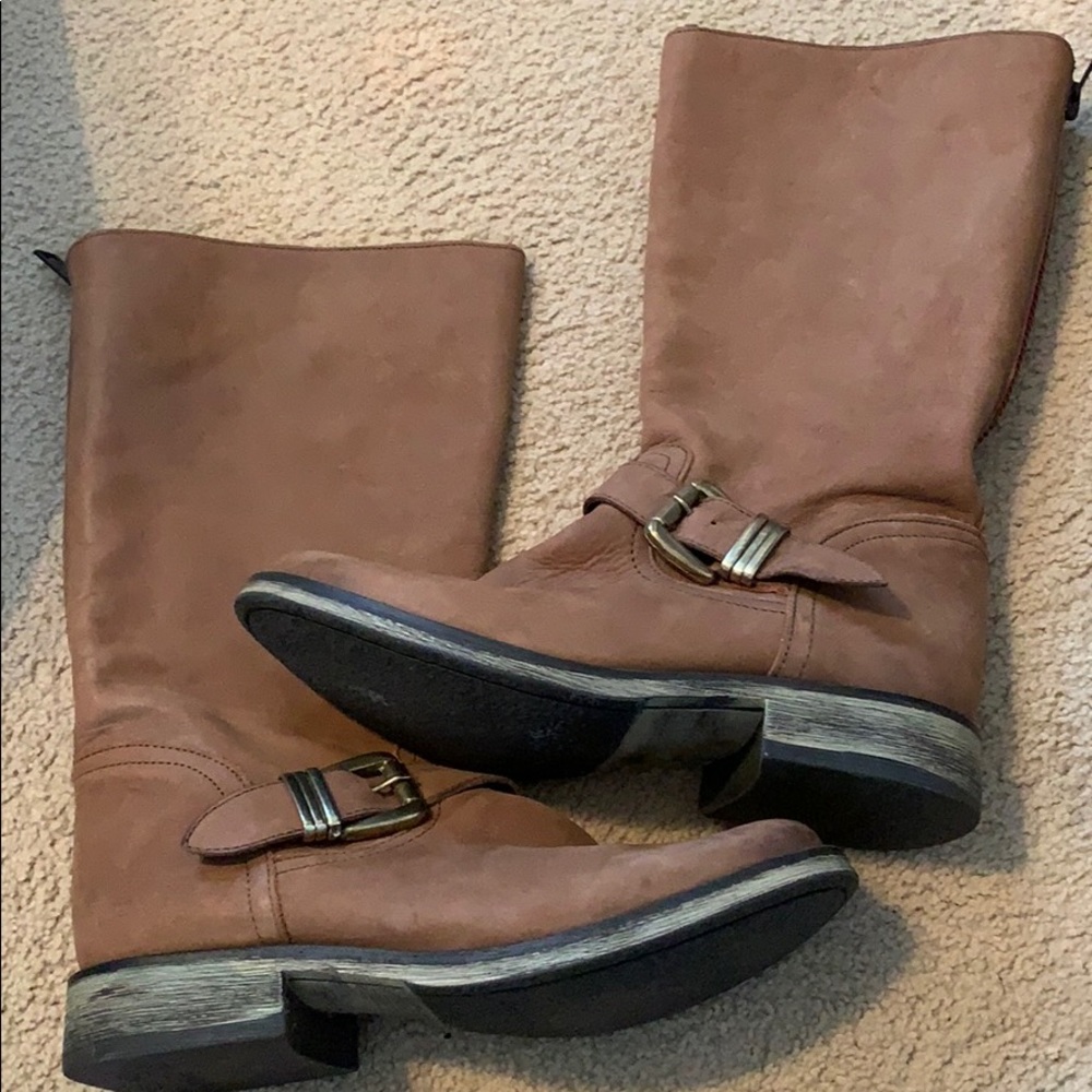 Steve Madden Brown leather boots